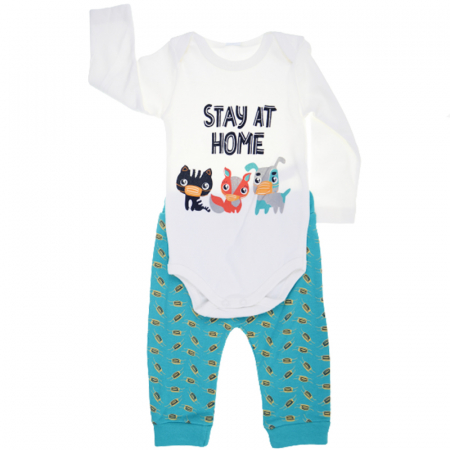 Compleu 3 piese pentru baieti Chippi Chuppo CPBCC-02-50, Multicolor [4]