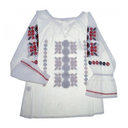 Ie traditionala cu maneca lunga pentru fete Mini Junior IE-MJ9, Alb [2]