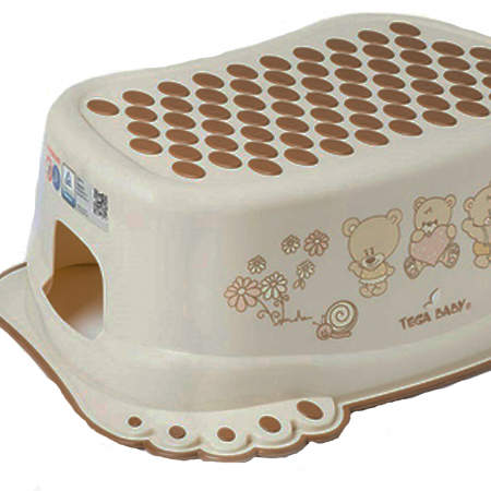 Inaltator antiderapant pentru toaleta si chiuveta Tega Baby Bear 008992, Bej [2]