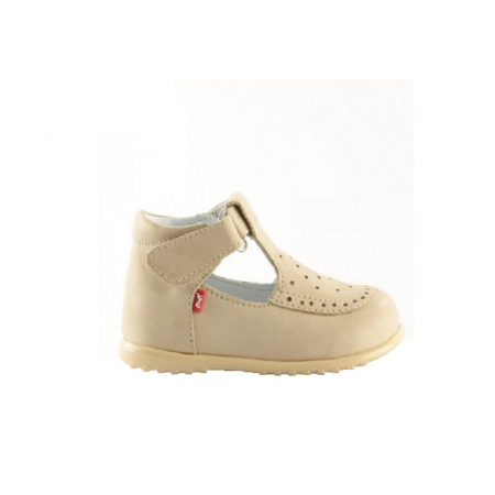 Pantofi ortopedici pentru fete Emel 1490-23, Crem [1]