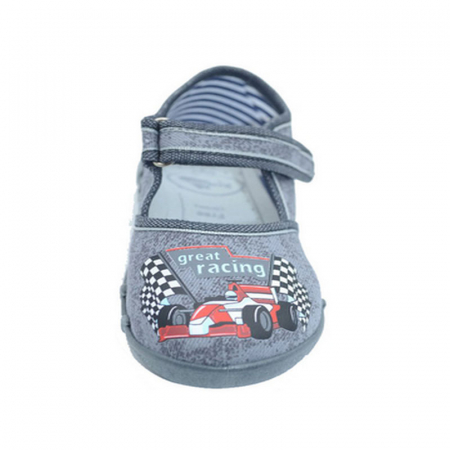 Pantofi profilactici din panza pentru baieti Renbut RBTB31G-19, Gri [2]