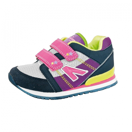 Pantofi sport pentru fete American Club K12926-G-26, Mov [0]