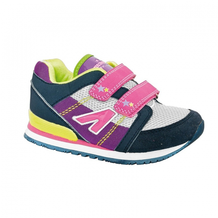 Pantofi sport pentru fete American Club K12926-G-26, Mov [1]