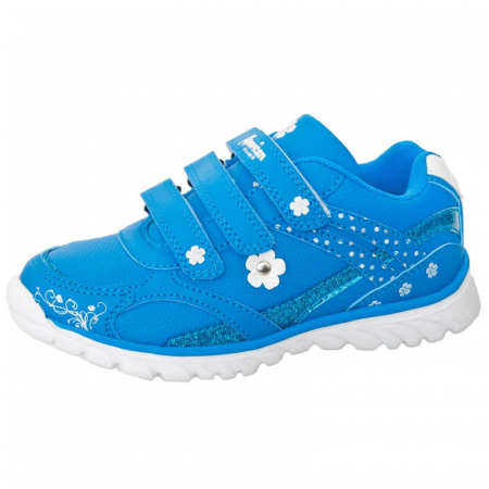 Adidasi fete - Pantofi sport pentru fete American Club CA51-03815-31, Albastru