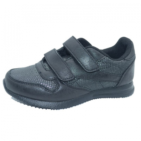 Adidasi fete - Pantofi sport pentru fete GOODIN GD-6001N-32, Negru