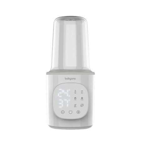 Incalzitoare biberoane - Incalzitor si sterilizator electric 6 in 1, pentru biberoane BabyOno 1599, Gri