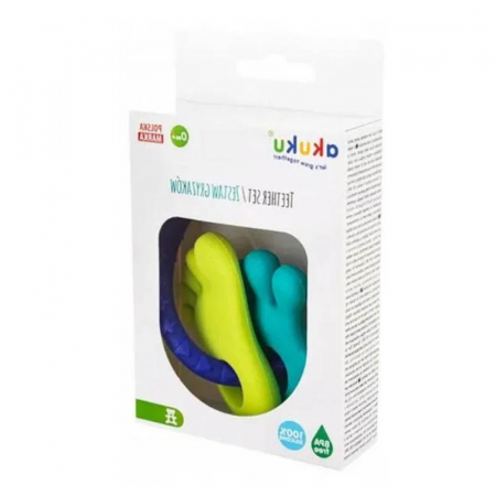 Inel pentru dentitie Akuku A0127, Multicolor [1]