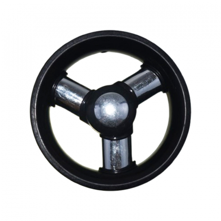 Carucioare - Janta spate, din plastic, pentru carucior BabyActive, JC3006-3, Gri