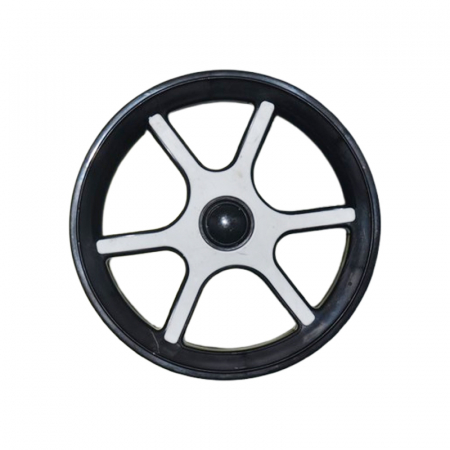Carucioare - Janta spate, din plastic, pentru carucior BabyActive, JC3006-5, Gri