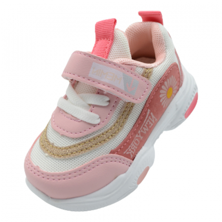 Adidasi fete - Pantofi sport pentru fete Tom Miki C-T7977-H-24, Roz