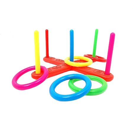 Jucarii interactive - Joc interactiv cu cercuri pentru copii Mini Junior 655568, Multicolor