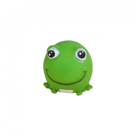 Joaca, activitati si ambalaje - Jucarie antistres broscuta, pentru copii, Midex 620450-02B, Verde