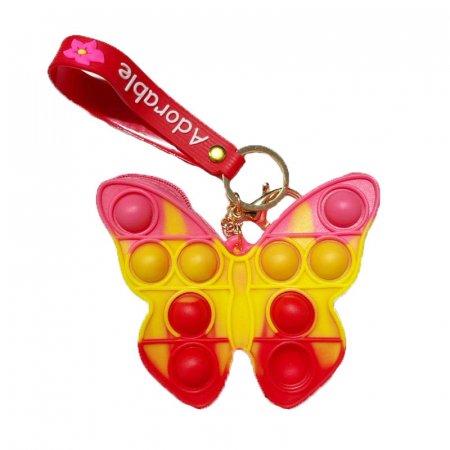 Portofele fete - Portofel din silicon  pop it Flippy 154306, Multicolor