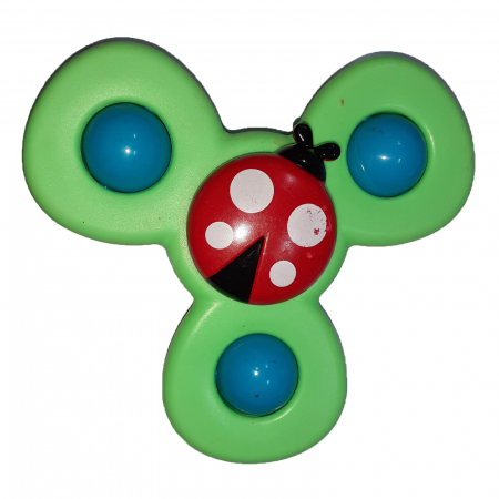 Jucarii zornaitoare - Jucarie zornaitoare antistres Mini Junior Spinner 370126, Verde