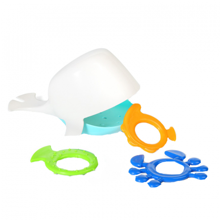 Joaca, activitati si ambalaje - Jucarie de baie pentru bebelusi BabyOno 883BA, Multicolor