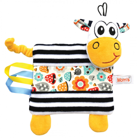 Jucarii bebelusi - Jucarie de plus 15 cm Mini Junior Zebra 933M, Multicolor