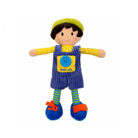 Jucarii bebelusi - Jucarie de plus BabyOno Arthur 8488-31B, Multicolor