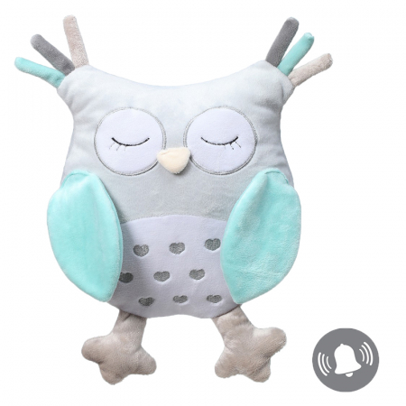 Jucarie de plus BabyOno Bufnita 441B, Multicolor [1]