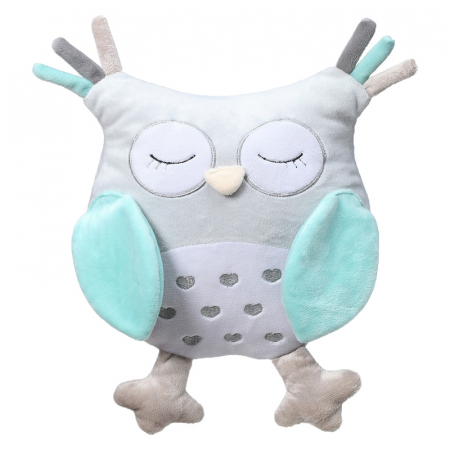 Jucarii din plus - Jucarie de plus BabyOno Bufnita 441B, Multicolor
