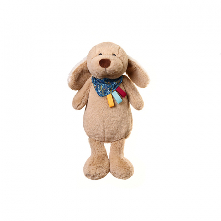 Joaca, activitati si ambalaje - Jucarie de plus caine Willy BabyOno 1521, Maro