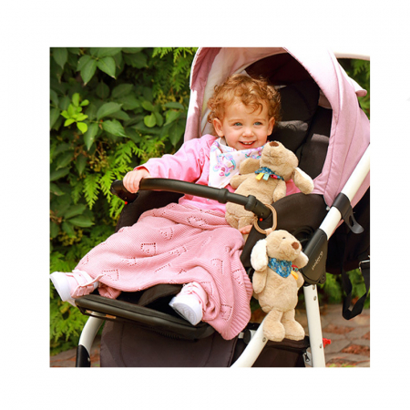 Jucarie de plus caine Willy BabyOno 1521, Maro [4]