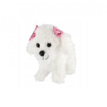 Jucarie catel de plus cu fundite 21 cm Tulilo 891931, Alb [1]