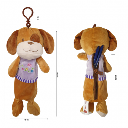 Jucarie de plus tip breloc, cu spatiu depozitare, 35 cm, Catel, WJ6113-A [1]