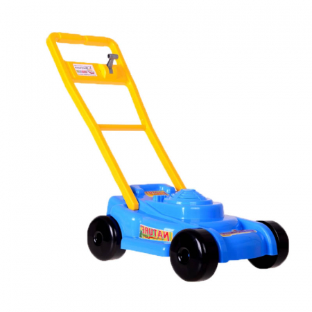 Jucarii interactive - Jucarie de tuns iarba Little Garden Mini Junior 500968-4, Albastru