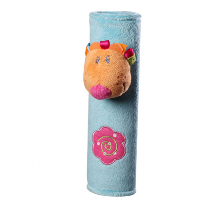 Jucarii bebelusi - Jucarie din plus pentru centura de siguranta Baby Ono Lion 1132, Multicolor