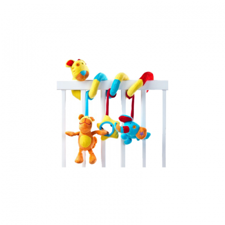 Jucarie din plus spirala pentru bebelusi Sensillo 24211, Multicolor [2]