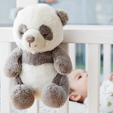 Jucarie din plus Panda Peaceful 012202, Gri [1]