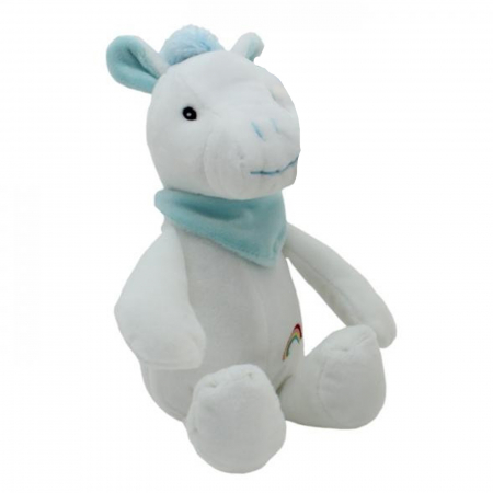 Joaca, activitati si ambalaje - Jucarie din plus Tulilo Unicorn 049476, Albastru