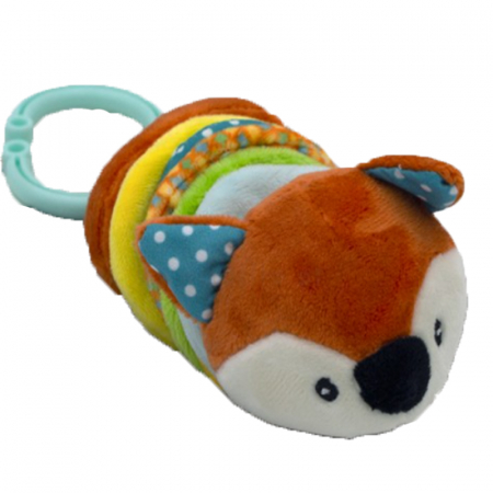Jucarii pentru carucior si patut - Jucarie din plus de agatat pentru carucior Tulilo 051141, Multicolor