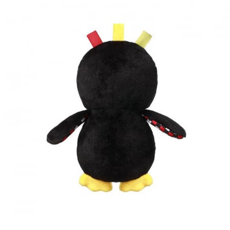 Jucarie din plus zornaitoare BabyOno Penguin Connor 640-P, Negru [2]