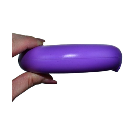 Jucarie educativa, 2 in 1, ratusca de impins si cu 8 cercuri de stivuit, 35 x 17 cm, Mini Junior RI2011M, Multicolor [5]