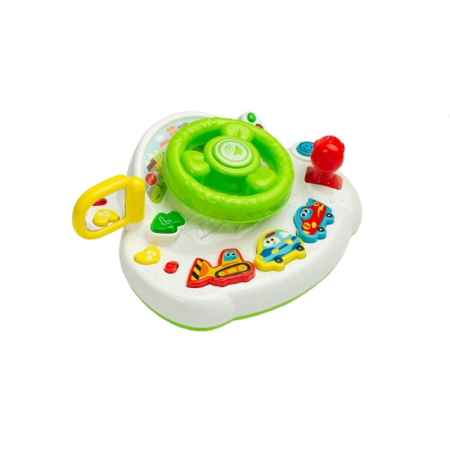 Jucarii interactive - Jucarie interactiva cu volan Toyz 9006, Multicolor