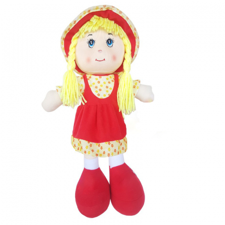 Jucarii din plus - Jucarie papusa de plus RCO D30467, Multicolor