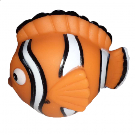 Joaca, activitati si ambalaje - Jucarie pentru baie Lena Fish & Fun 65521-5, Portocaliu