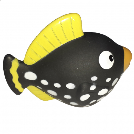 Joaca, activitati si ambalaje - Jucarie pentru baie Lena Fish & Fun 65521, Negru