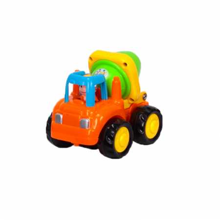 Joaca, activitati si ambalaje - Jucarie pentru baieti autobetoniera Huile Toys WW5003-1, Multicolor