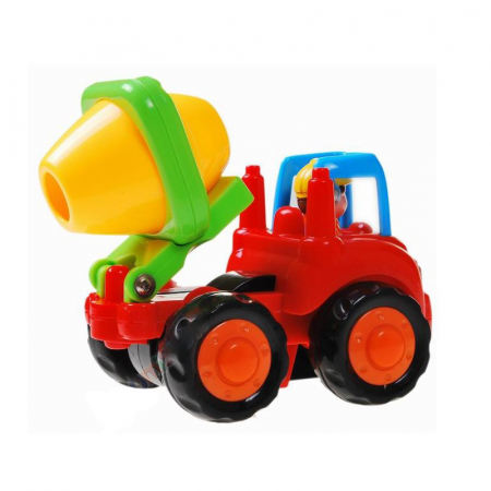 Jucarie pentru baieti autobetoniera Huile Toys WW5003, Multicolor [1]