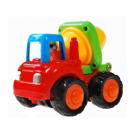 Jucarie pentru baieti autobetoniera Huile Toys WW5003, Multicolor [2]