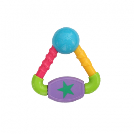 Jucarie pentru bebelusi BabyMix Triunghi 273BC, Multicolor [0]