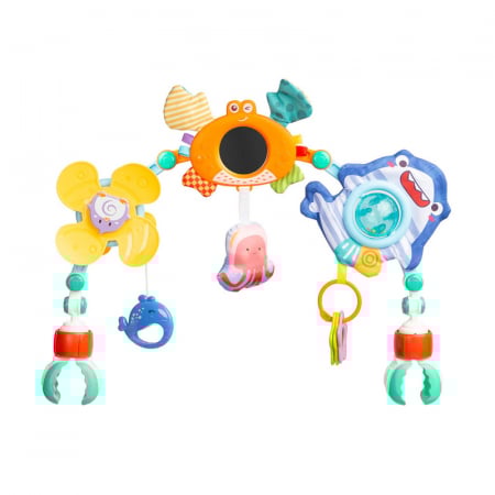 Jucarii pentru carucior si patut - Jucarie pentru carucior/patut Toyz HE0315, Multicolor
