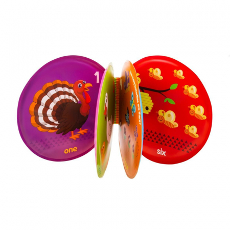 Jucarie pentru copii tip carte pentru baie Bocioland BL013, Multicolor [1]