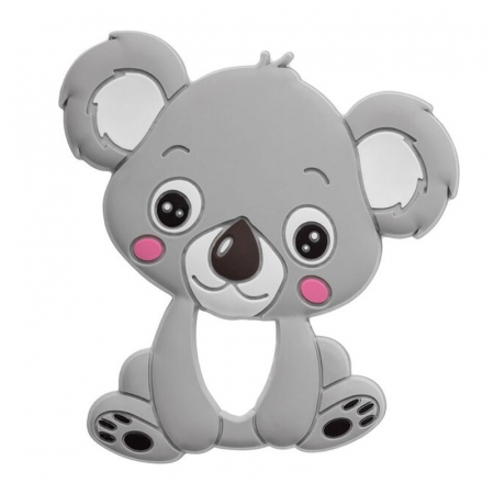 Jucarii pentru dentitie - Jucarie pentru dentitie Akuku Ursulet Koala A0464, Gri