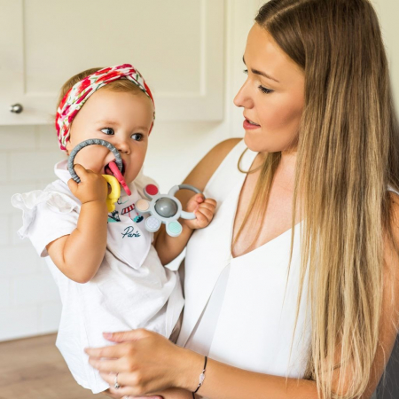 Jucarie pentru dentitie BabyOno 486, Multicolor [2]