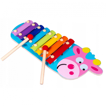 Jocuri si jucarii educative - Jucarie chimvale pentru copii Smiley Play 826185, Multicolor