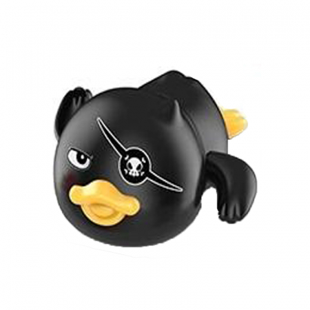 Jucarii pentru baie si accesorii - Jucarie plutitoare pentru baie rata Artyk 127458-N, Negru