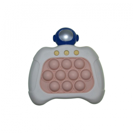 Jucarie senzoriala antistres electronica,  POP IT Mini Junior, 2002-6, Alb [1]